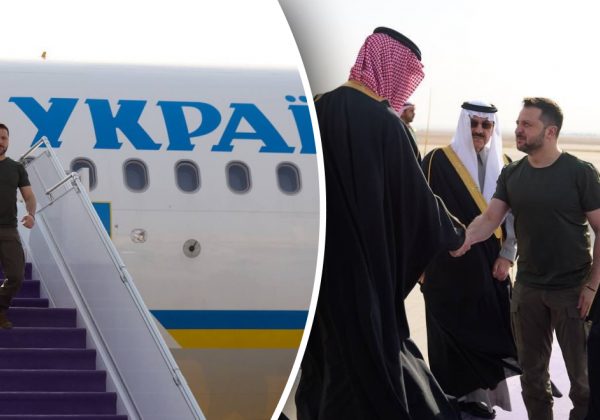 Зеленський прибув до Саудівської Аравії говорити про "формулу миру" і полонених