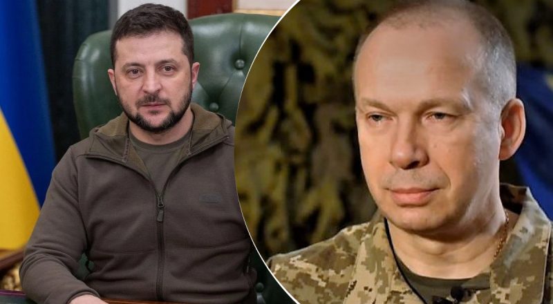 Зеленский назначил новым главнокомандующим ВСУ Сырского