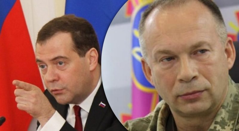 "Став зрадником": Медведєв істерить через призначення Сирського головкомом ЗСУ