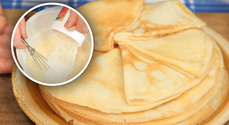 Легко и быстро: повар рассказал, как приготовить идеальные блины на Масленицу