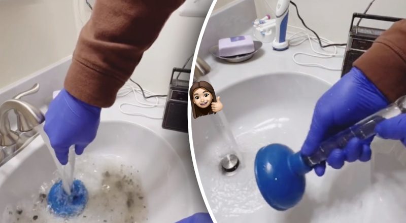 "Не вызывайте сантехника": блогер показал, как пробить засор при помощи пальца