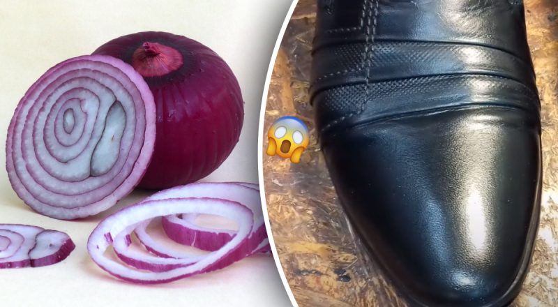 Зачем натирать кожаную обувь луком: фокус работает безотказно
