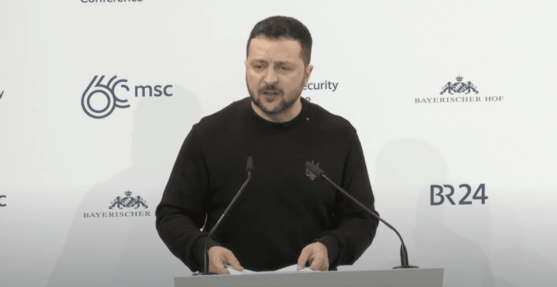О чем говорил Зеленский на Мюнхенской конференции: главные тезисы