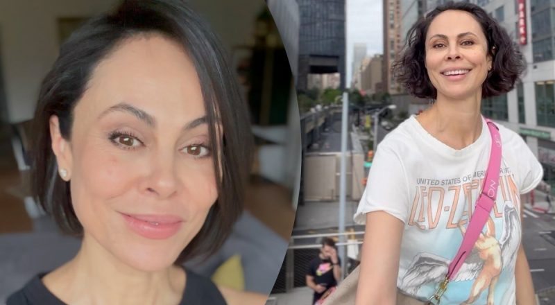 49-летняя экс-жена Кличко в дерзком образе вернулась в модельный бизнес