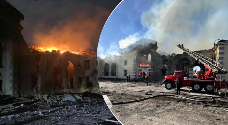 Все в огне и огромные разрушения: россияне подло обстреляли Константиновку