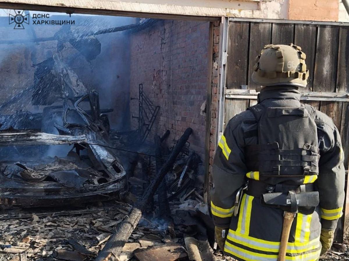 Обстріл Вовчанська на Харківщині 1 березня Обстріл Вовчанська на Харківщині 1 березня