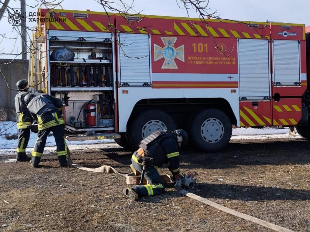 Обстріл Вовчанська на Харківщині 1 березня Обстріл Вовчанська на Харківщині 1 березня
