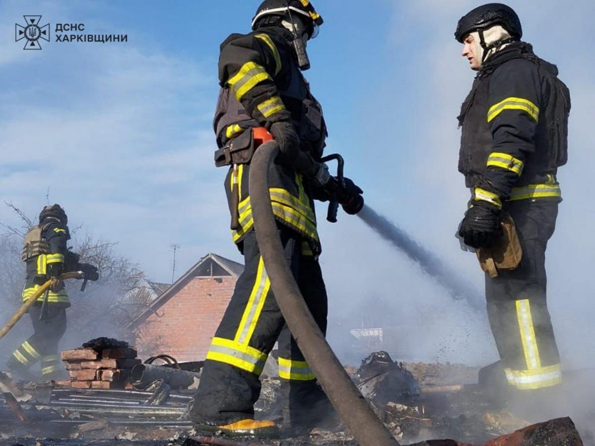 Обстріл Вовчанська на Харківщині 1 березня Обстріл Вовчанська на Харківщині 1 березня