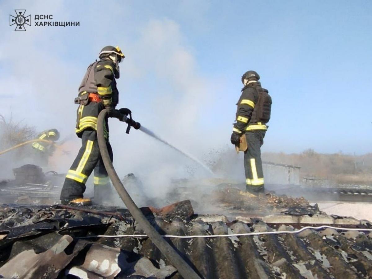 Обстріл Вовчанська на Харківщині 1 березня Обстріл Вовчанська на Харківщині 1 березня