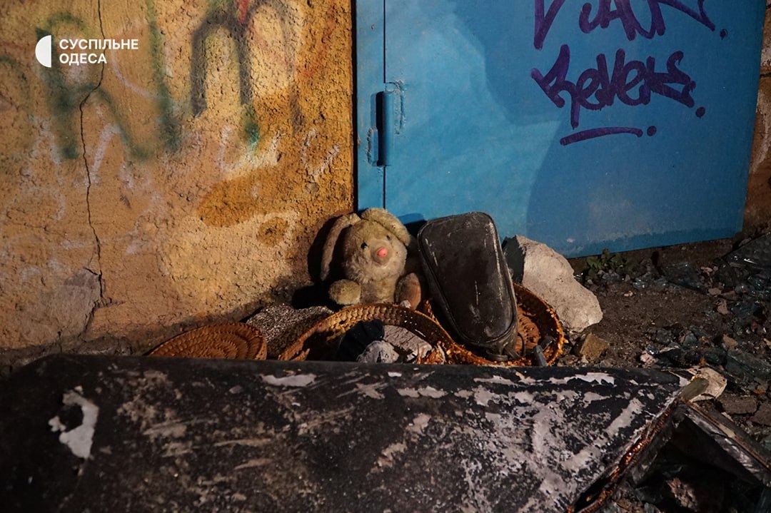 Наслідки атаки дронів на Одесу Наслідки атаки дронів на Одесу