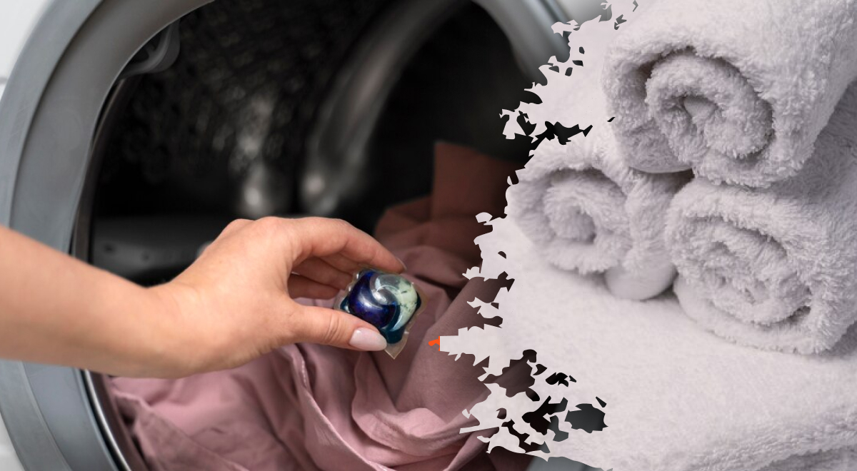 Восстановите жесткие полотенца с помощью эффективного трюка со стиральной машиной