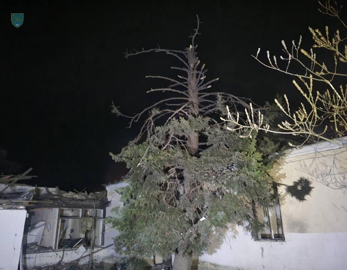 Последствия удара РФ по Одесской области Последствия удара РФ по Одесской области