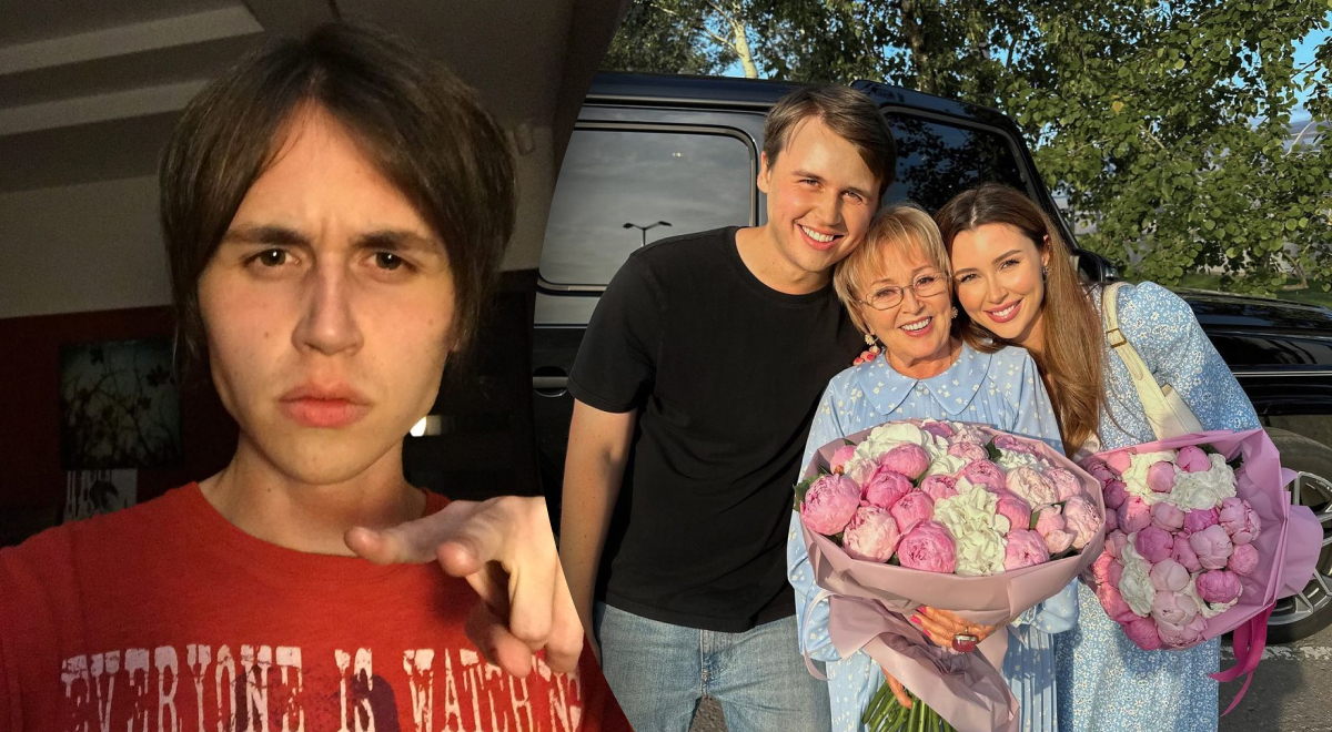 Редкое фото: 20-летний сын Анастасии Заворотнюк поделился селфи