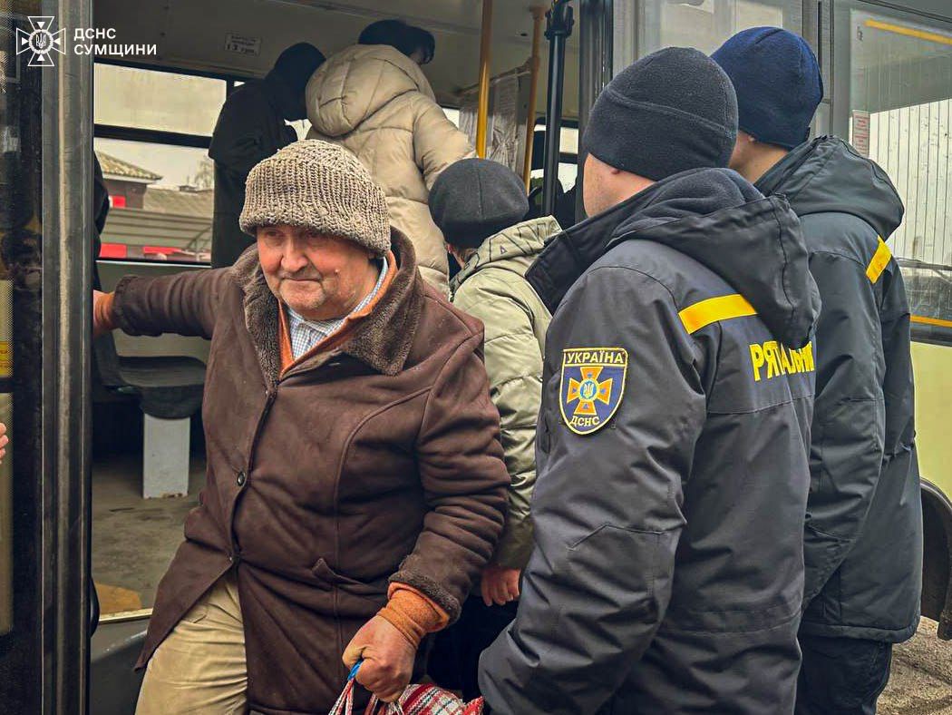 Евакуація із Сумської області Евакуація із Сумської області