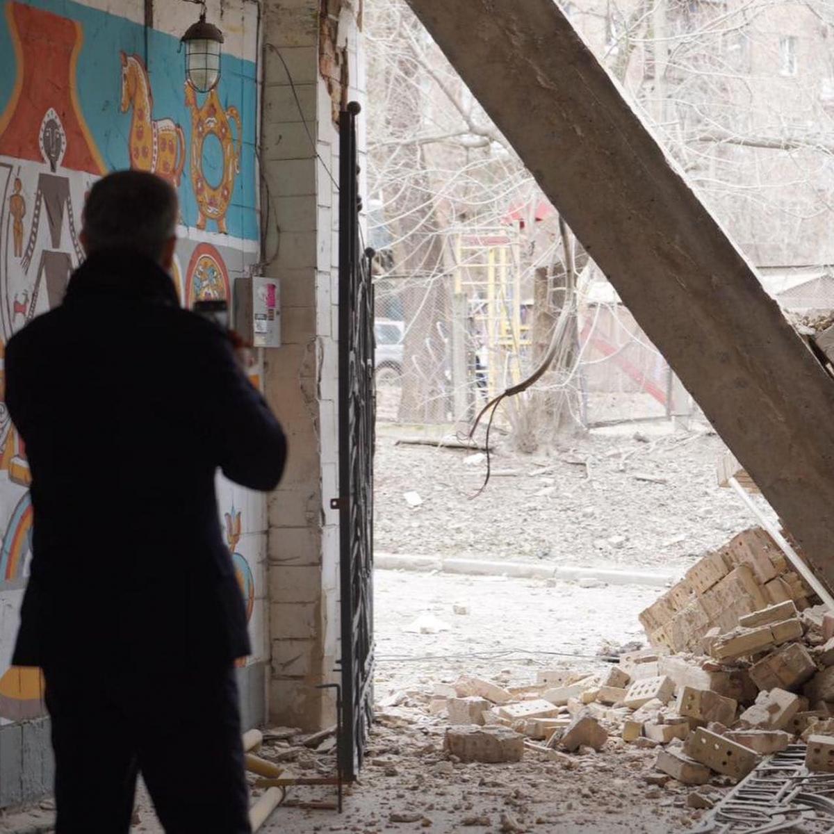 Наслідки удару РФ по Києву Наслідки удару РФ по Києву