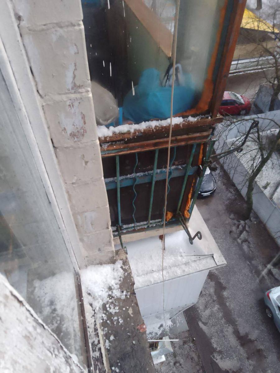 Киев засыпало градом 