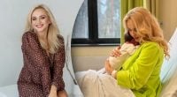 Дика сімейка: Ребрик показала, як її з донькою з пологового будинку зустрічали