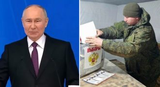 Войска РФ гонят голосовать на "выборах" Путина в оккупации: в ВСУ раскрыли детали