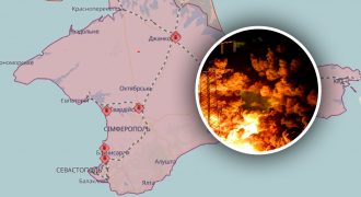 "Ракетная атака" по авиабазе РФ в Крыму: оккупанты в панике