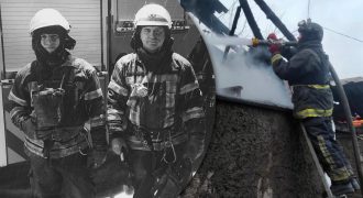 Они были целью: россияне ударили по спасателям, которые тушили пожар после обстрела