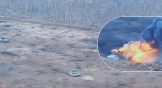Колонну сожгли дотла: штурмовиков РФ под Бахмутом добили артиллерией и дронами
