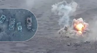 Колонну сожгли вместе с оккупантами: на юге разгромили штурмовиков РФ
