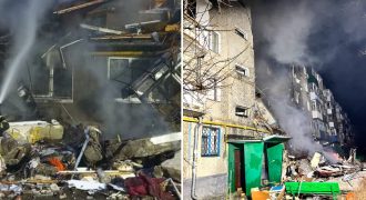 "Шахед" ударил в многоквартирный дом в Сумах: есть жертвы