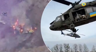 Пропаганда посыпалась: в ГУР показали работу "уничтоженных" вертолетов Black Hawk