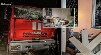 РФ нанесла ракетный удар по пожарной части на Харьковщине: пострадал спасатель
