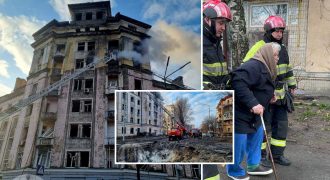 Удар РФ по Киеву: пострадали 12 человек, изъята боевая часть российской ракеты