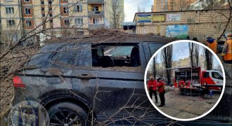 "Была у ребенка паника": пострадавшие киевляне рассказали о ракетном ударе РФ