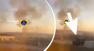 В оккупированном Мариуполе вспыхнул пожар вблизи военной базы РФ - Андрющенко
