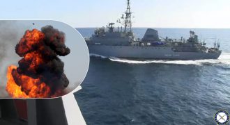ВСУ могли поразить разведывательный корабль оккупантов "Иван Хурс" - ВМС