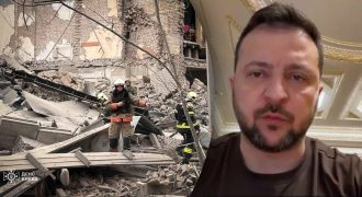 "Продолжается разбор завалов": Зеленский прокомментировал жестокий удар по Киеву