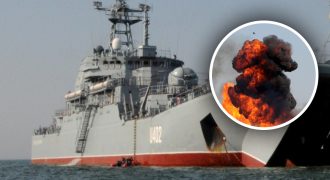 ВСУ ударили по кораблю "Константин Ольшанский" ракетой "Нептун" – ВМС