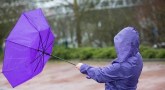 Ветер со скоростью почти 40 м/с: в Украину врываются штормовые порывы