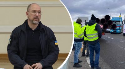 'Польща втрачає більше, ніж Україна': Шмигаль прямо висловися про блокаду кордону 'Польща втрачає більше, ніж Україна': Шмигаль прямо висловися про блокаду кордону