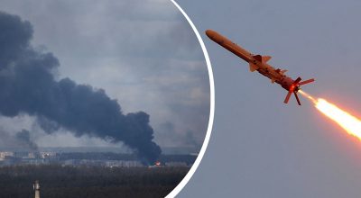 Пoтyжний вибyx в Oдecі: pocіяни зaвдaли paкeтнoгo yдapy пo міcтy