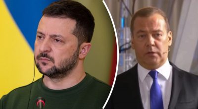 Володимир Зеленський, Дмитро Медведєв