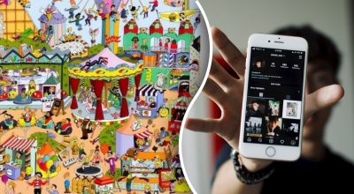 Оптическая иллюзия на проверку внимательности: за 13 секунд нужно найти потерянный телефон