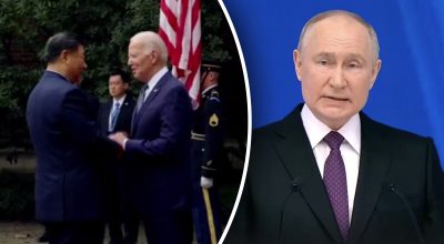 Джо Байден, Си Цзиньпин, Владимир Путин Джо Байден, Си Цзиньпин, Владимир Путин