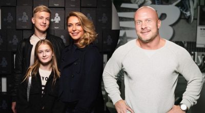 Марина Боржемська з дітьми, В'ячеслав Узєлков Марина Боржемська з дітьми, В'ячеслав Узєлков