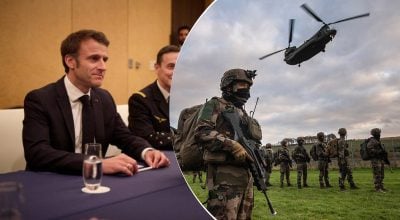 Париж и Лондон готовит увеличение миротворческих сил для Украины: Макрон назвал цифру