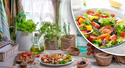 Легкий весняний салат рецепт