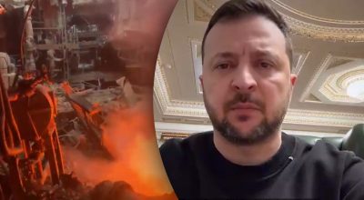 РФ ночью выпустила 60 'шахедов' и 90 ракет различных типов: Зеленский назвал цели