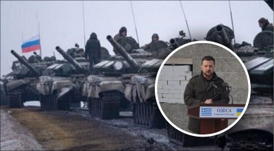100-150 тисяч військових: Зеленський попередив про новий наступ ворога з півночі 100-150 тисяч військових: Зеленський попередив про новий наступ ворога з півночі