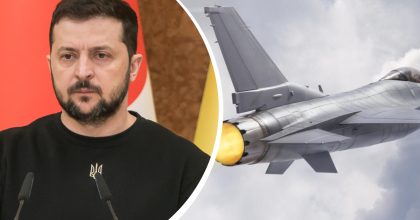 Зеленский объявил о сроках получения истребителей F-16