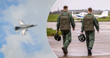 Подготовка украинских пилотов F-16 в Дании закончится в этом году: какая причина