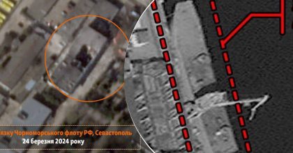 Пробитая крыша и поврежденный БДК: появились кадры после прилетов в Севастополе