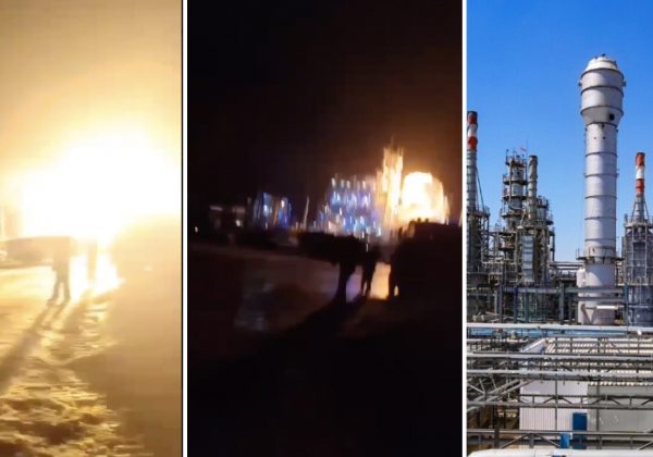 Под Калугой четыре дрона ГУР атаковали НПЗ: вспыхнул мощный пожар - СМИ